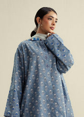 Coco Prints By Zara Shahjahan Printed Cambric 3 Piece Unstitched Suit CZS25PD4 D-10 WILLOW